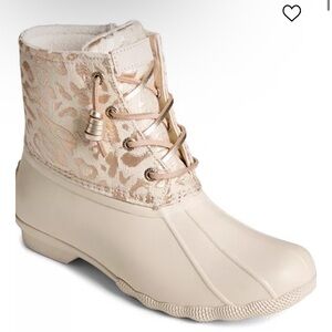 NWOT Sperry Saltwaterr Waterproof Duck Boots